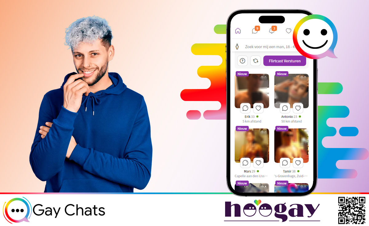 HooGay: Vergoot je kansen via de nieuwe gaychat/gaydate hit